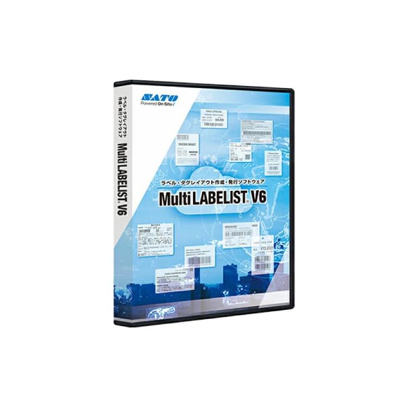 Amazon.co.jp: SATO サトー マルチラベリスト スタンダード V6 Multi